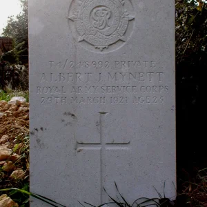 MYNETT, Albert James