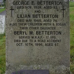 Beryl Margaret BETTERTON