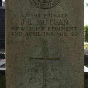 McLEAN John R