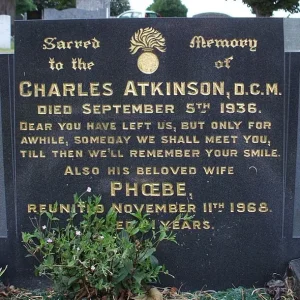 ATKINSON, Charles DCM