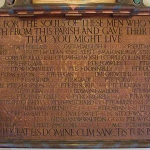 Shrewsbury Cathedral War Memorial