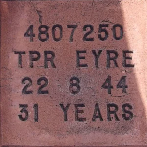 EYRE, Benjamin Stanley