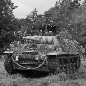 German Panzer reenactment