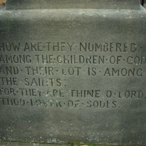Norbury War Memorial, Derbyshire