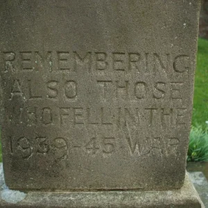 Norbury War Memorial, Derbyshire
