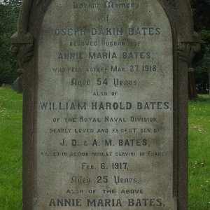 BATES, William Harold