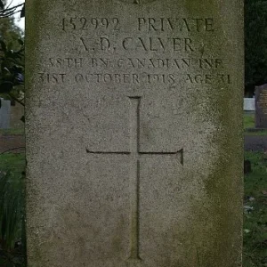 CALVER, Alexander Dick