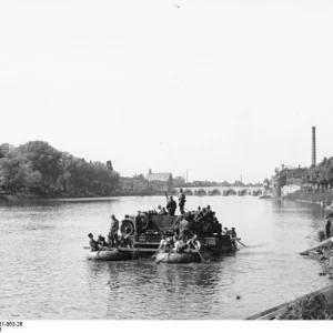 German river crossing WW2