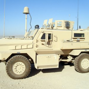 Cougar Ridgeback Armoured vehicle