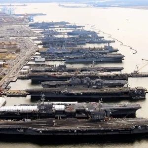 Norfolk naval base USA
