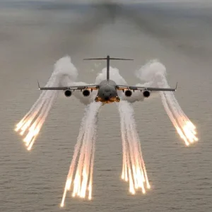 RAF C17 flares