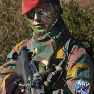 Belgian paratrooper