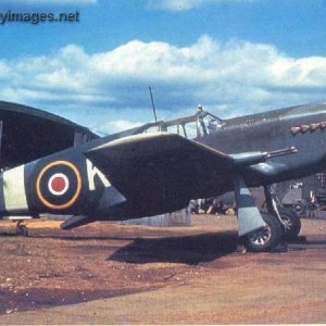 Mustang in RAF