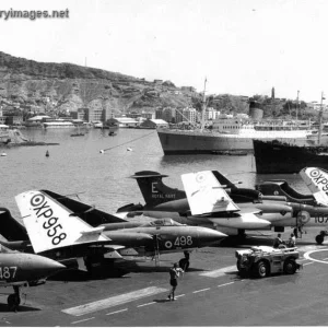 Another shot of HMS Eagle's flight deck