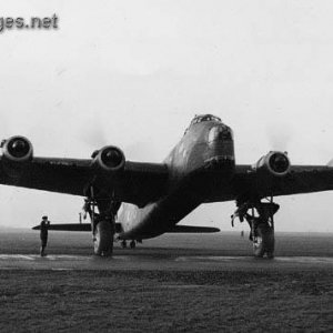 20 Sqn Stirling about to take off