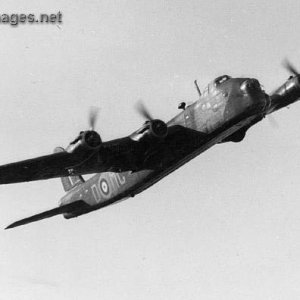 20 Sqn Stirling bomber in flight