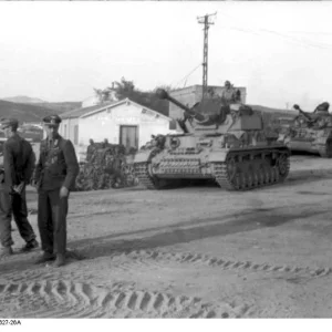 Panzer IV, Palau Marina, Sardinia, WW2