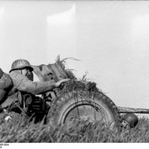 German Fallschirmjager PAK 36 Italy 1944