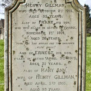 GILLMAN, Frank
