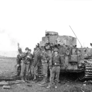 Panzer VI Tiger at kursk WW2