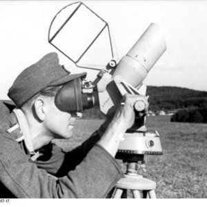 German aircraft spotter and range finder WW2 1944