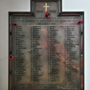 COBRIDGE, Christ Church, War Memorial