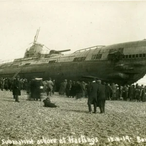 U118 WW1 Hastings England 15 April 1919