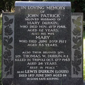 DURKIN, Thomas William