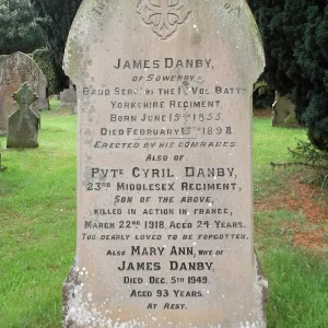 DANBY, James