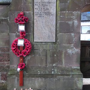 Cheddleton, Staffordshire Fallen Post WW2