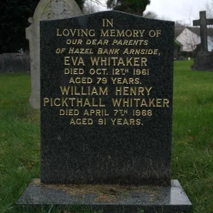 WHITAKER, William Henry Pickthall