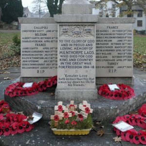 Milinthorpe War Memorial, Lancashire