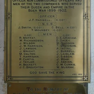 Border Regiment Boer War Memorial