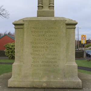 Pilling War Memorial, Lancashire