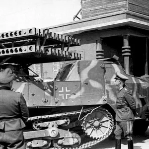 Raketen Vielfachwerfer 8CM