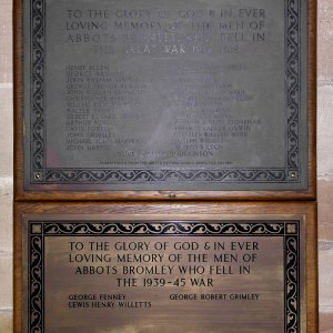 Abbots Bromley Church War Memorial