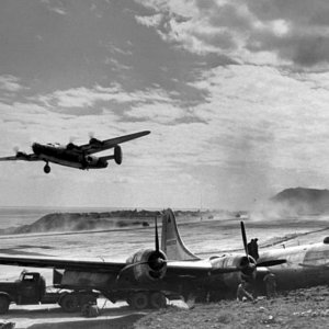 B29 Bomber Crash Iwo Jima