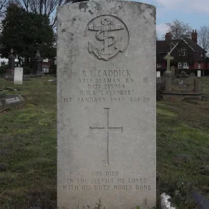 CADDICK Ronald Ivo