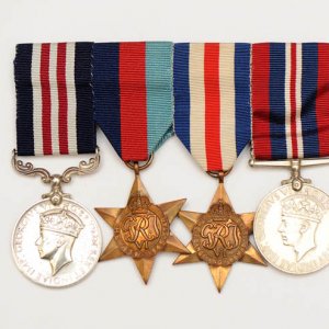 Medal Set private 14729536 Thomas Charles Warren