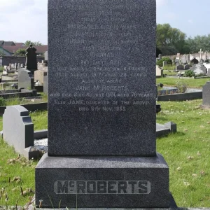 McROBERTS Thomas