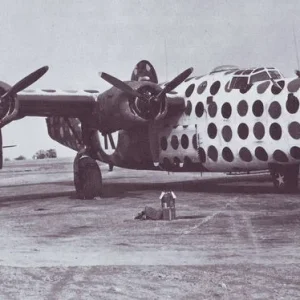 B24 Liberator assembly formation aircraft.