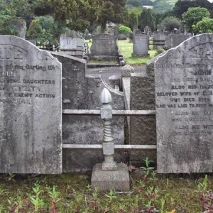 Ellen, Elizabeth and Evelyn TATE and  Sophie Connor HARRIS