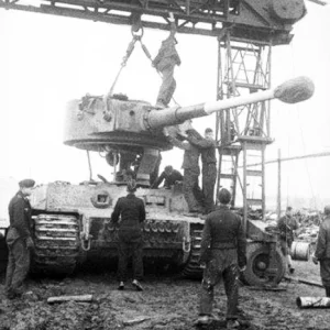 Tiger tank repairs
