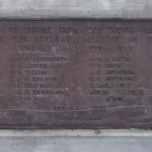 Holywood War Memorial, County Down, Northern Ireland