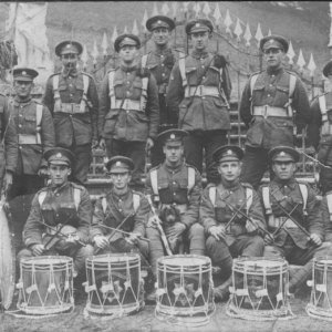 Devonshire Regiment Band c1915