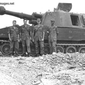 M109 in Vietnam
