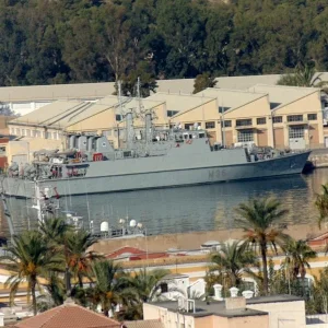 span_Navy_minehunter_M36_Tajo_naval_base_Cartagena