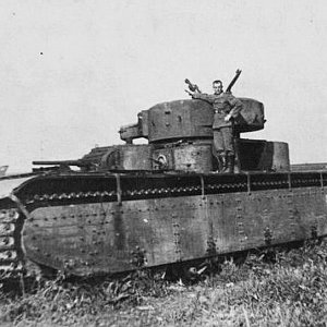 Russian T35 Tank