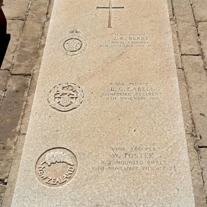 James Robert BERRY.  Edward George GABELL.  William FOSTER,