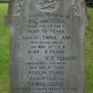 Thomas George GREEN
